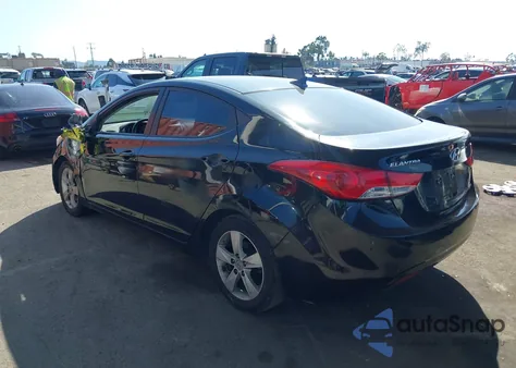 2012 Hyundai Elantra Gls (Ulsan Plant) z USA, uszkodzony, nr VIN KMHDH4AE0CU283231
